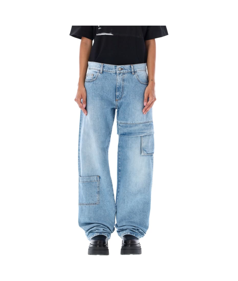 1017 ALYX 9SM, OVERSIZED DENIM CARGO PANT