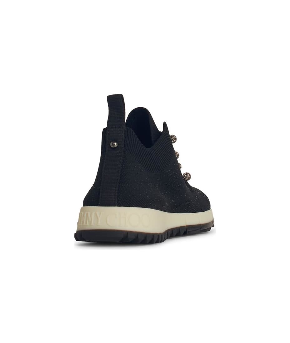 【Jimmy Choo】'Veles' sneakers ブラック Jimmy Choo Veles Sneakers | Black | FARFETCH
