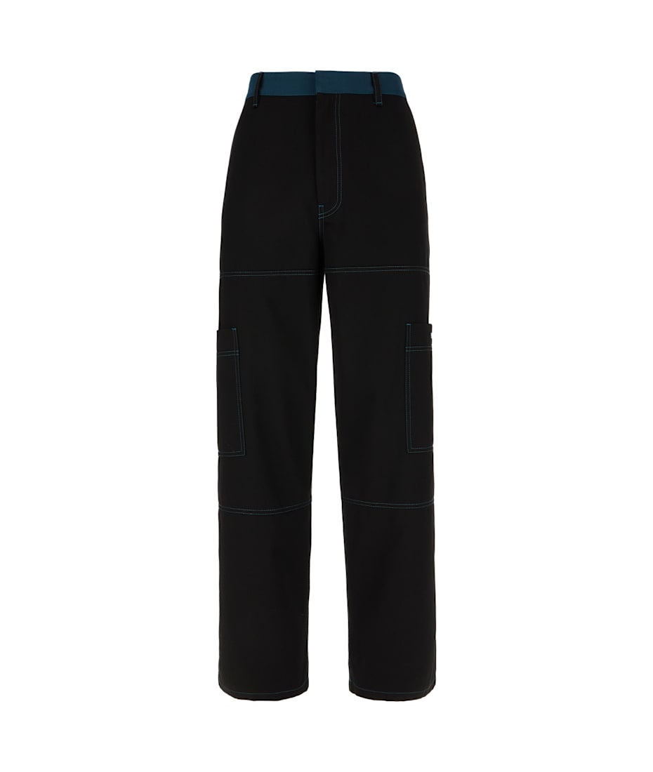 パンツ OFF-WHITE COTTON CARGO PANTS Off-White Black Cotton Cargo Pants | italist