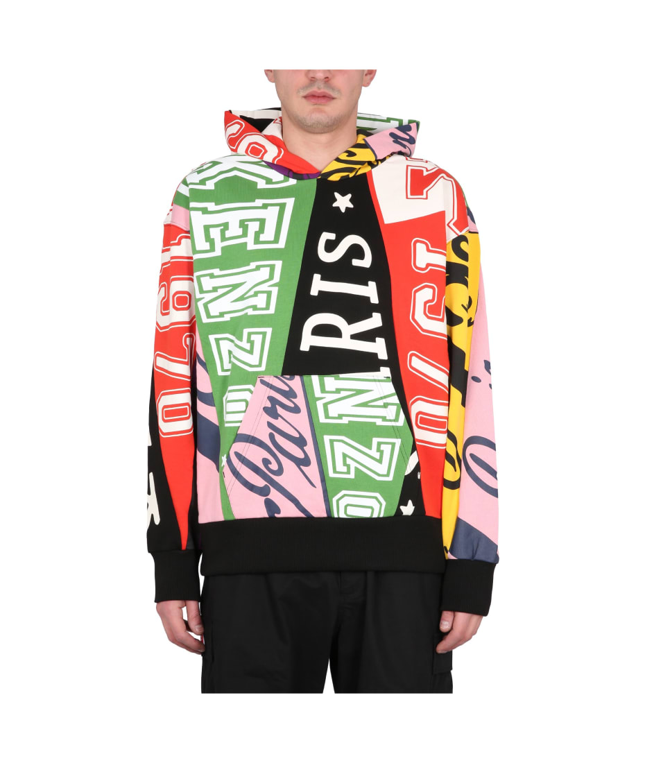 パーカー・フーディ KENZO SS23 FLAG SWEATSHIRT (FD55SW492_4MFMU) Kenzo Flag Sweatshirt | italist