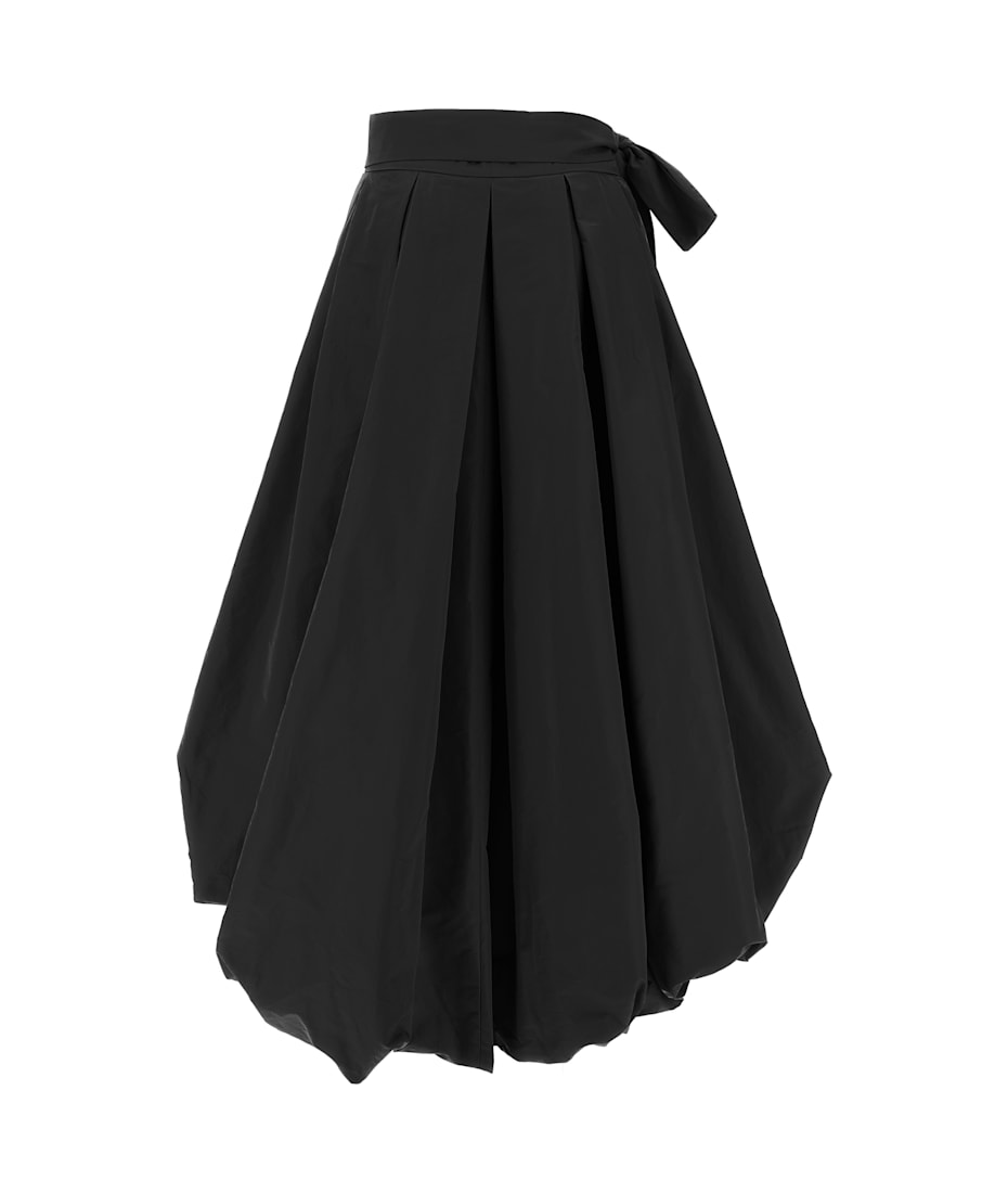 スカート Pinko BARBAGIANNI WIDE SKIRT WITH BOW Pinko 'barbagianni' Skirt | italist