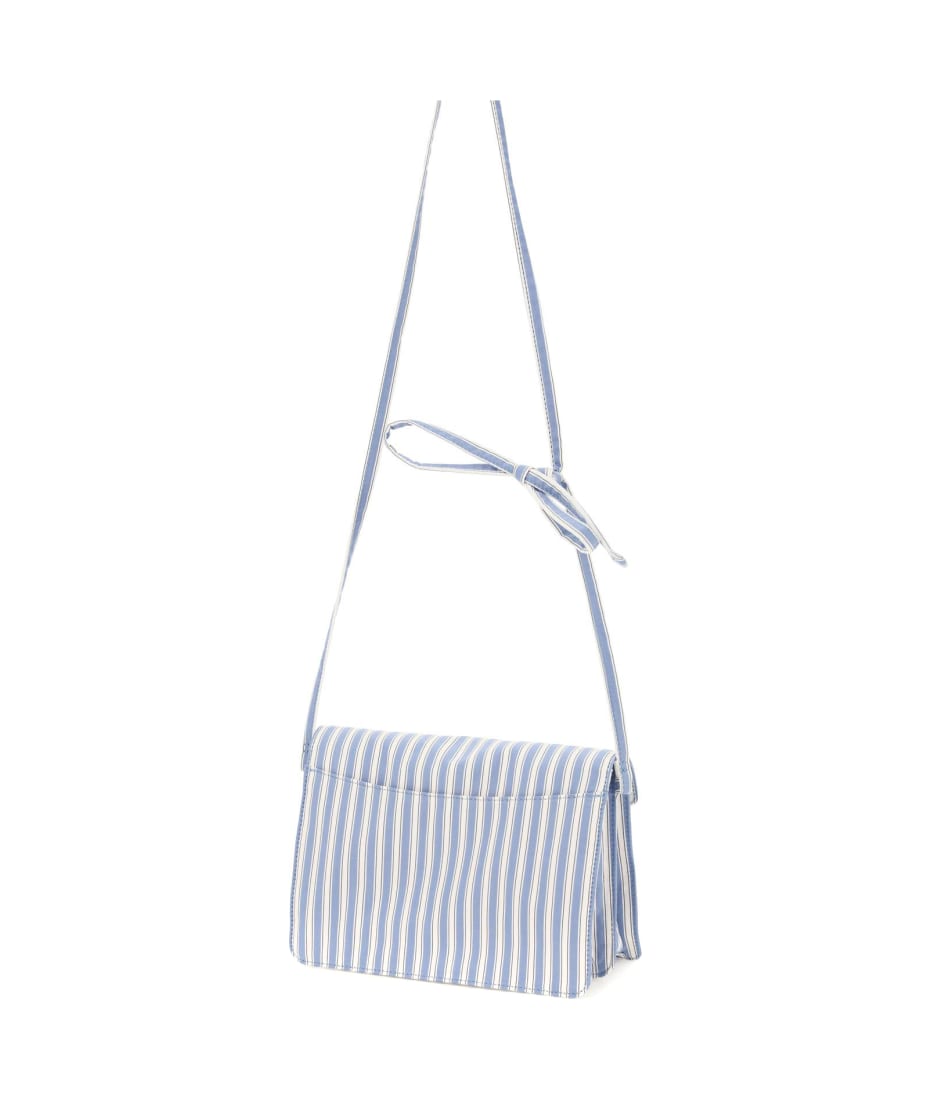 Marni Marni Striped Canvas Medium Trunk Bag - Stylemyle