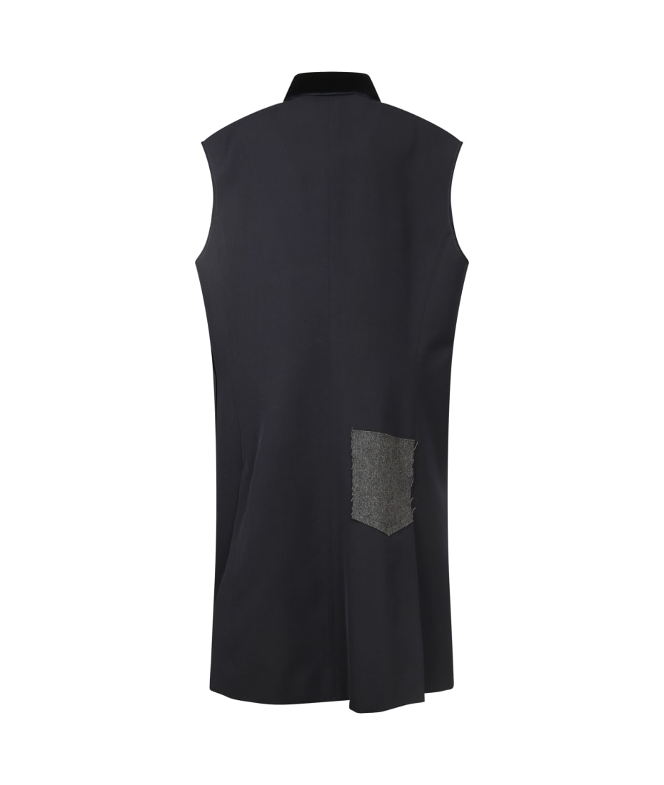 【送料&関税込】Maison Margiela Cappotto Gilet Senza Manic N Maison Margiela Cappotto Gilet Senza Manic Navy | italist