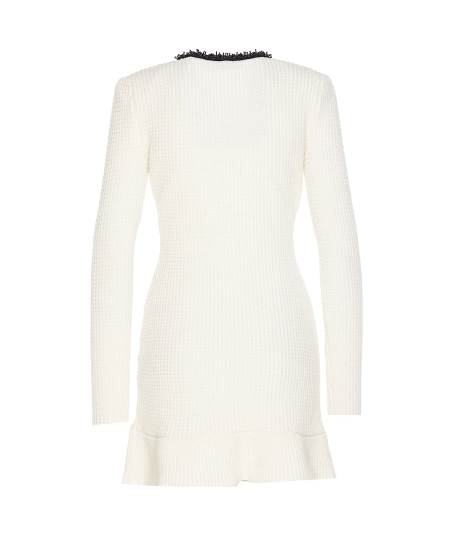ワンピース Self Portrait PEARL KNITTED DRESS self-portrait Pearl Knitted Dress | italist