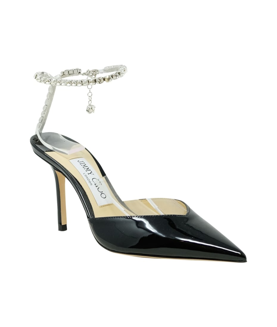 【送料&関税込】Jimmy Choo Patent Leather Saeda Slingback Jimmy Choo Patent Leather Saeda Slingback | italist, ALWAYS