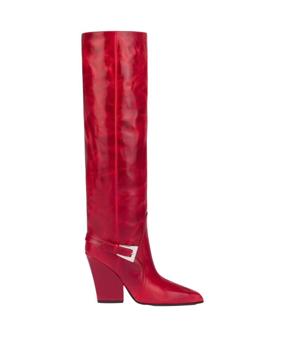 ショートブーツ・ブーティ PARIS TEXAS JANE BUCKLE SMOOTH LEATHER BOOTS Paris Texas Jane Buckle Boot | italist