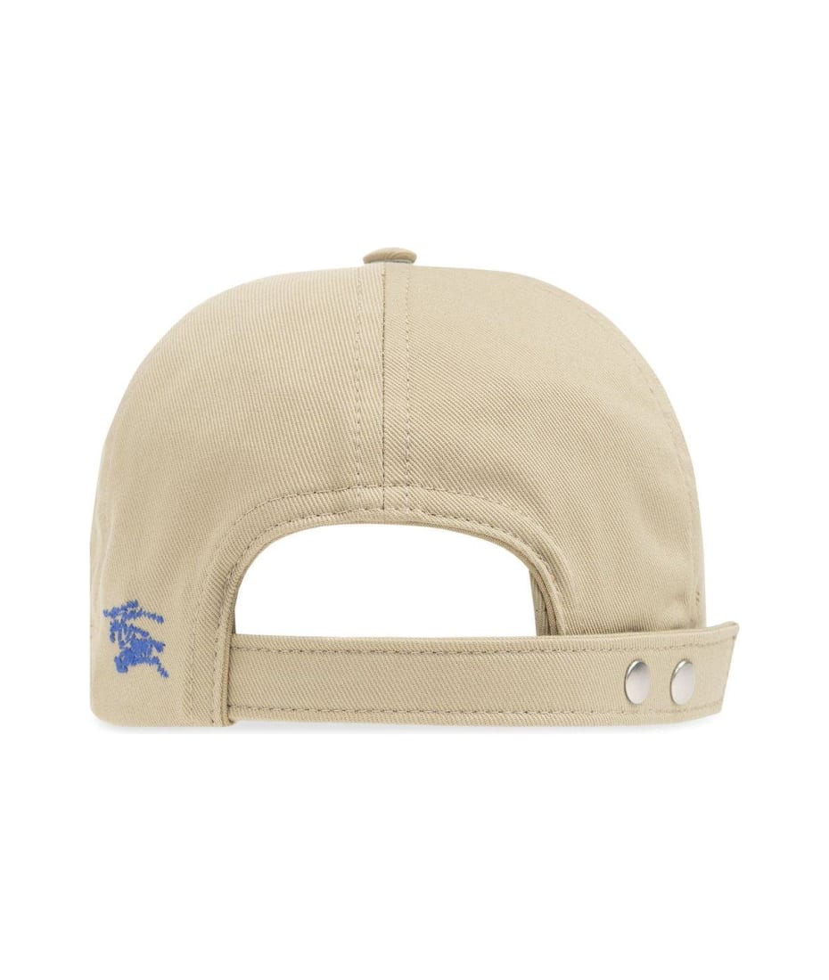 ハット French Embroidery Logo Baseball Cap - Beige Burberry Ekd Logo Embroidered Baseball Cap | italist, ALWAYS