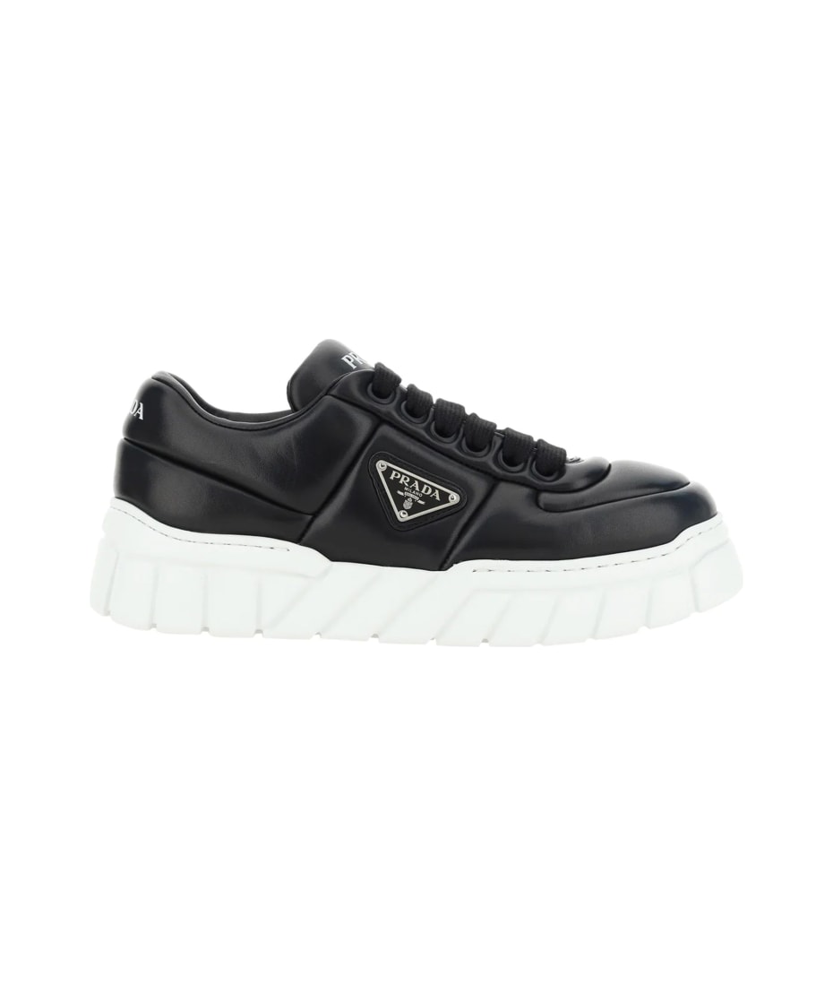 Prada Leather Padded Sneaker | italist