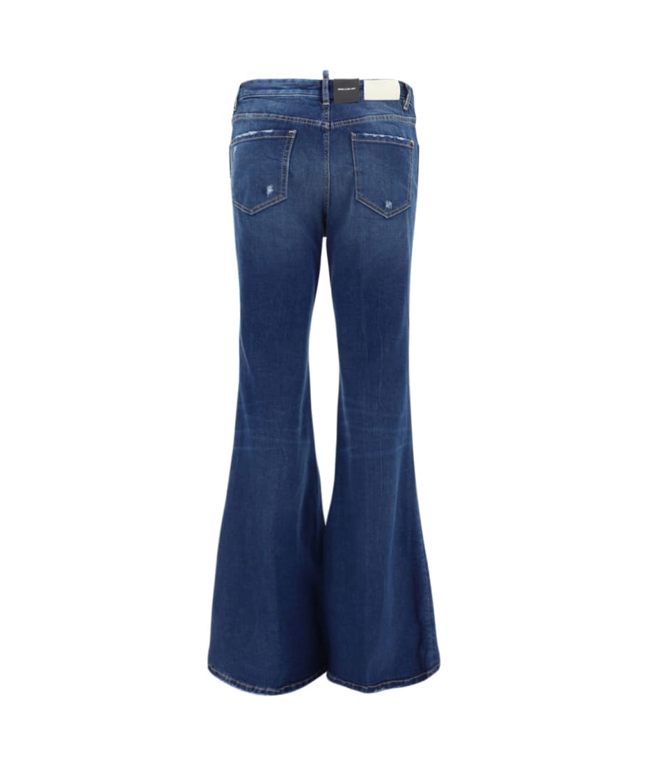 デニム・ジーパン Dsquared2 Super Flare Jeans Dsquared2 Super Flare Jeans | italist