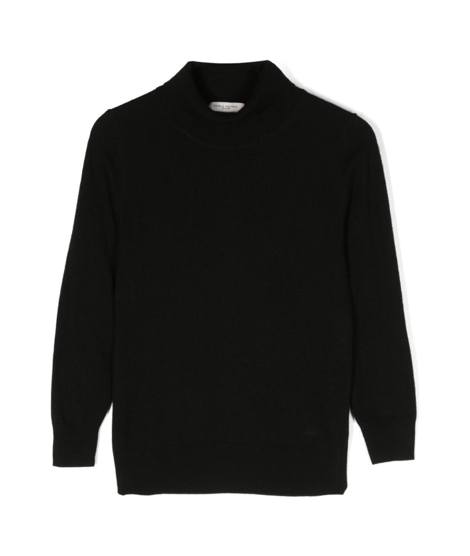 Paolo Pecora High Neck Sweater - Black