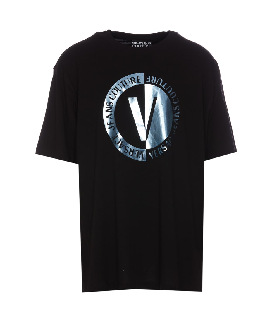 定番人気！ Foil Vemblem Couture Jeans Versace T-shirt ALWAYS italist, | トップス