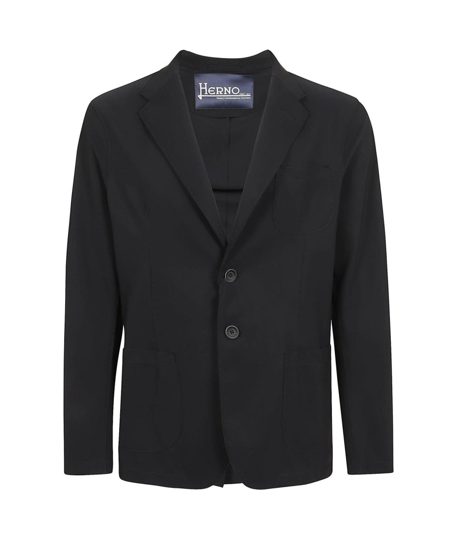 【送料&関税込】Herno Blazer Jacket Herno Blazer Style Padded Jacket | Black | FARFETCH JO