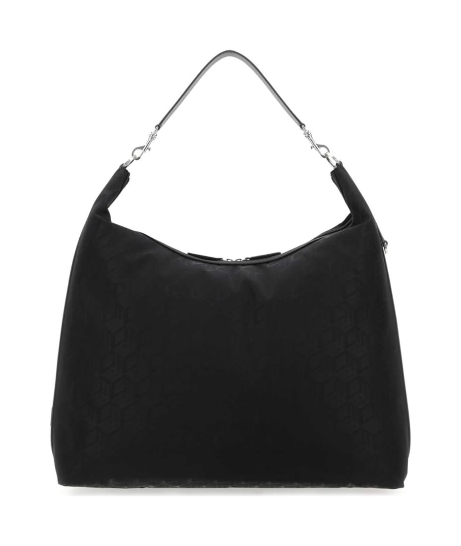 MCM Black Nylon Aren Shoulder Bag | italist