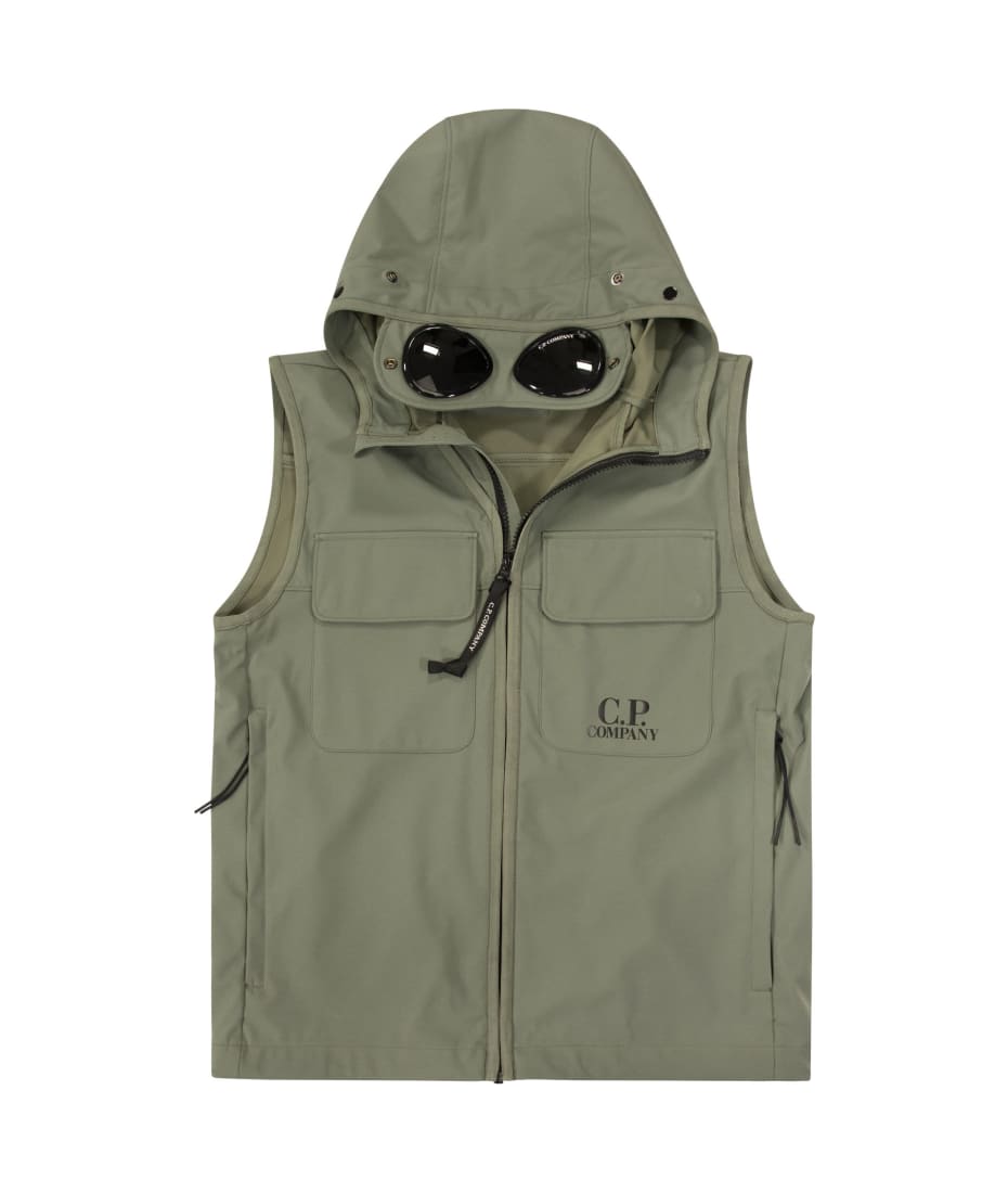 toezicht houden op gesmolten Versnipperd C.P. Company Goggle Hooded Vest | italist
