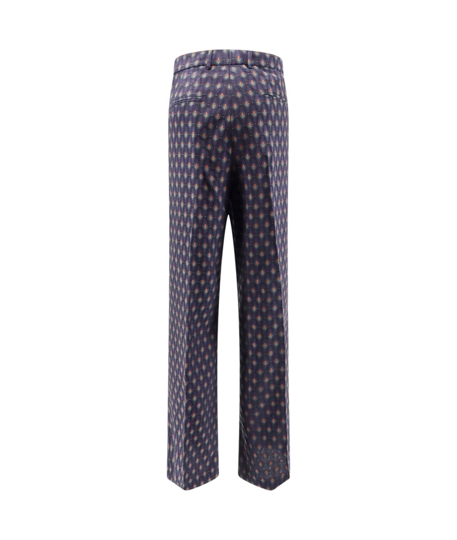 パンツ ETRO Embroidered Wool Blend Pant Etro Embroidered Wool Blend Pant ボトムス 通販 | italist