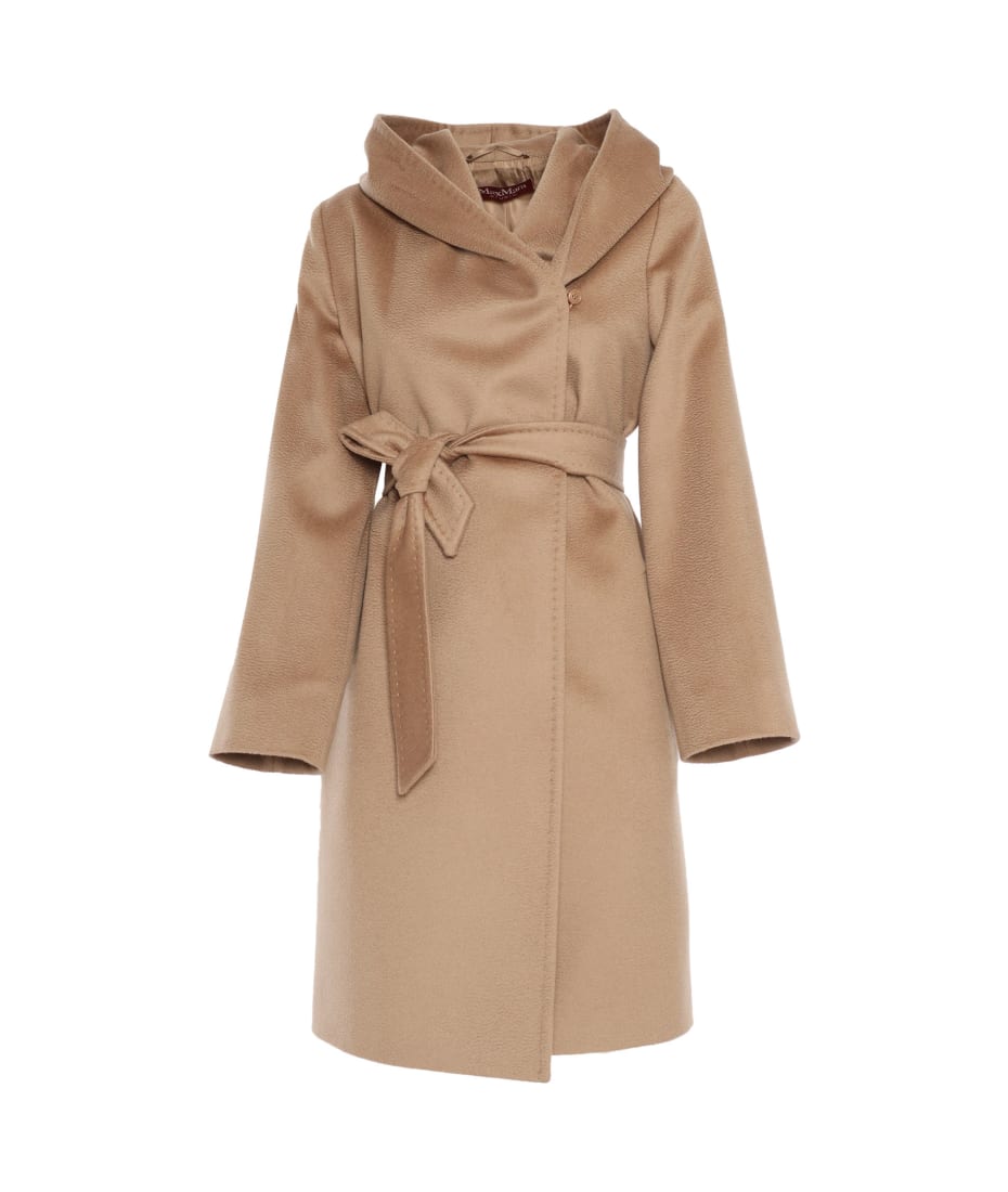 Max Mara Studio Newmang Camel Coat コート 通販 | italist
