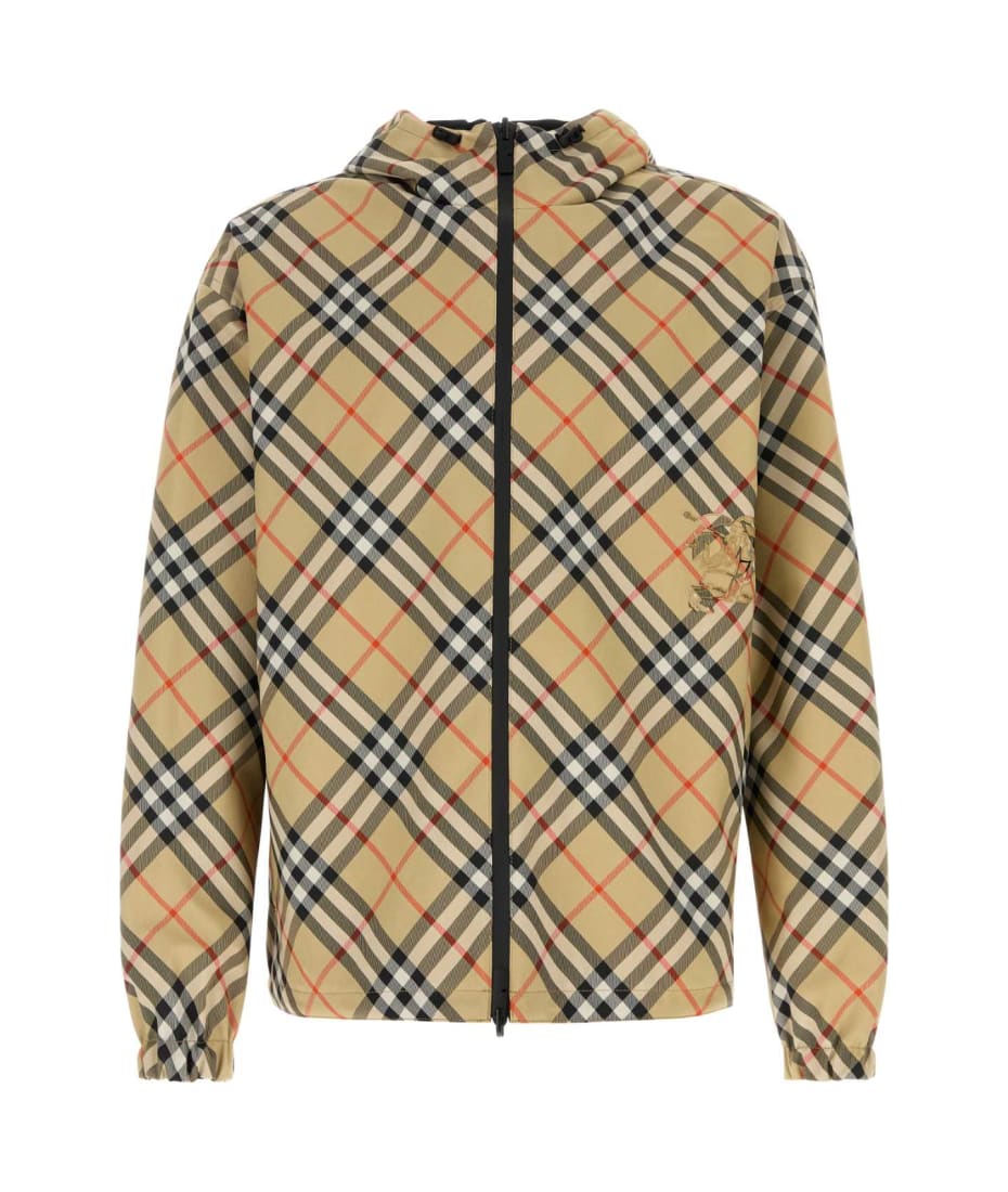 ジャケット BURBERRY Embroidered Polyester Reversible Jacket Burberry Embroidered Polyester Reversible Jacket | italist