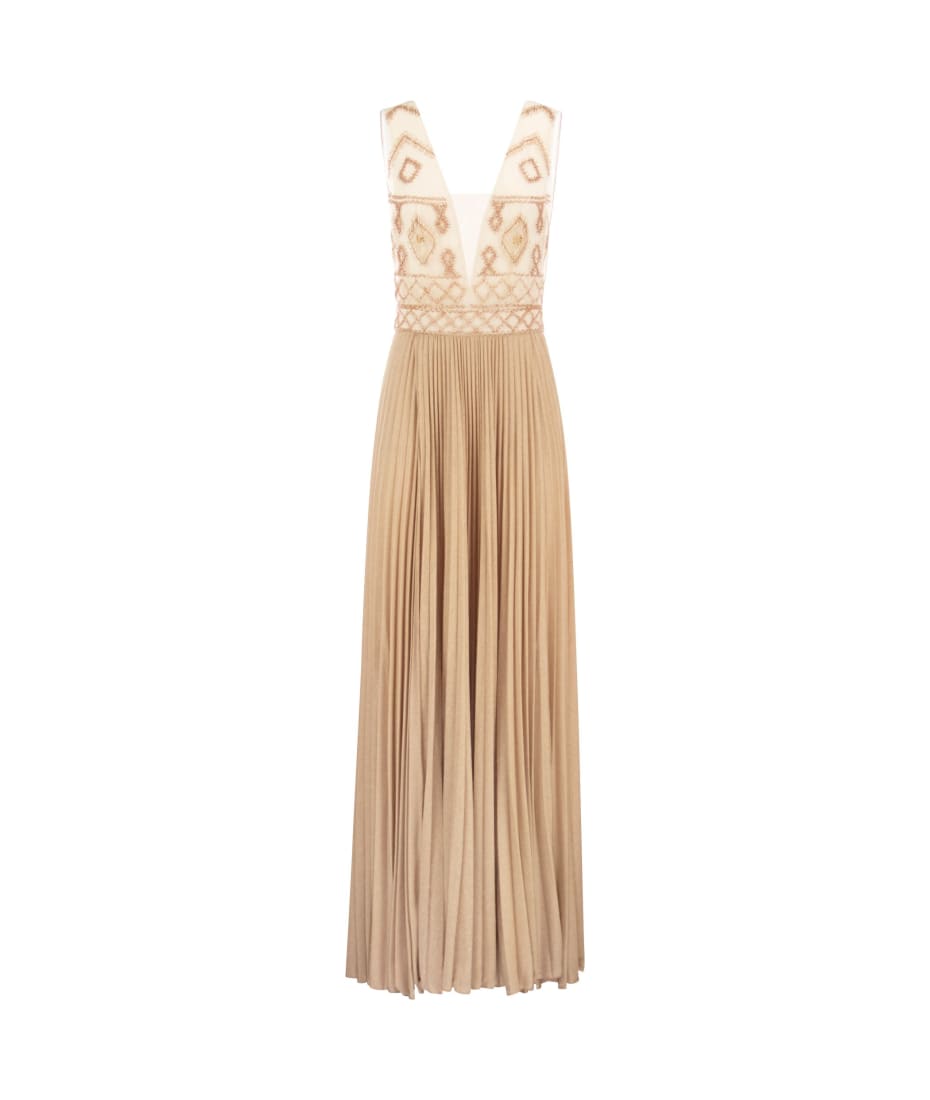 Red Carpet Dress With Rhombus Embroidery Elisabetta Franchi | italist,  ALWAYS LIKE A SALE