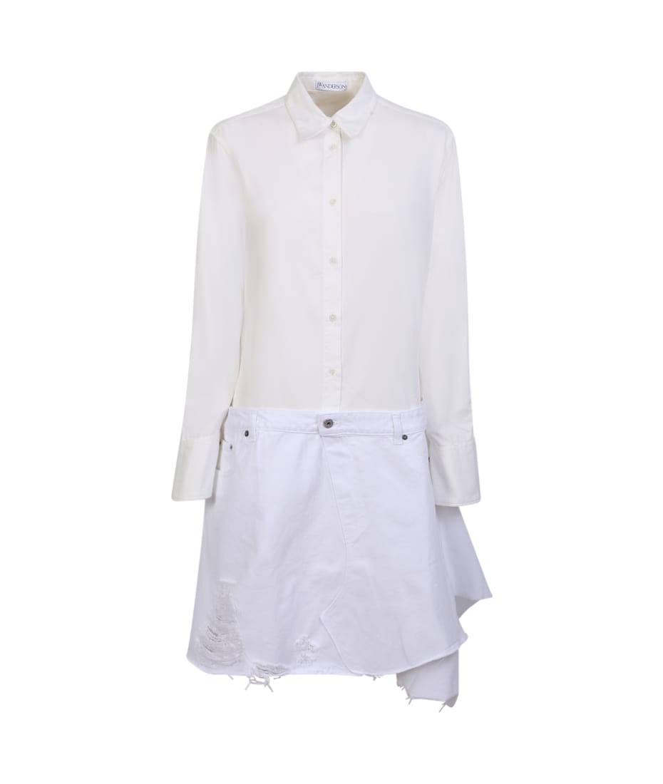 【送料&関税込】J.W. Anderson Hybrid Shirt Dress J.W. Anderson Hybrid Shirt Dress | italist