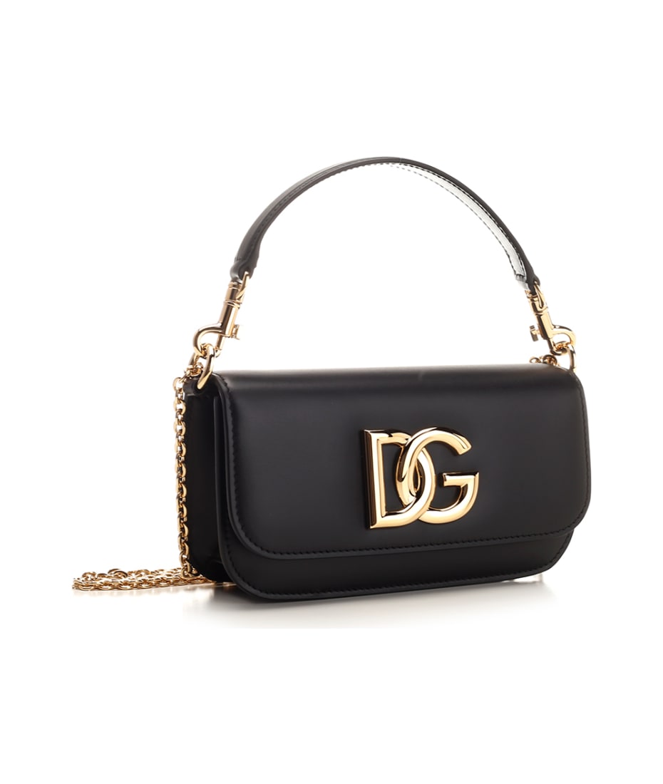 Dolce & Gabbana 'dg' Flap Bag - Nero