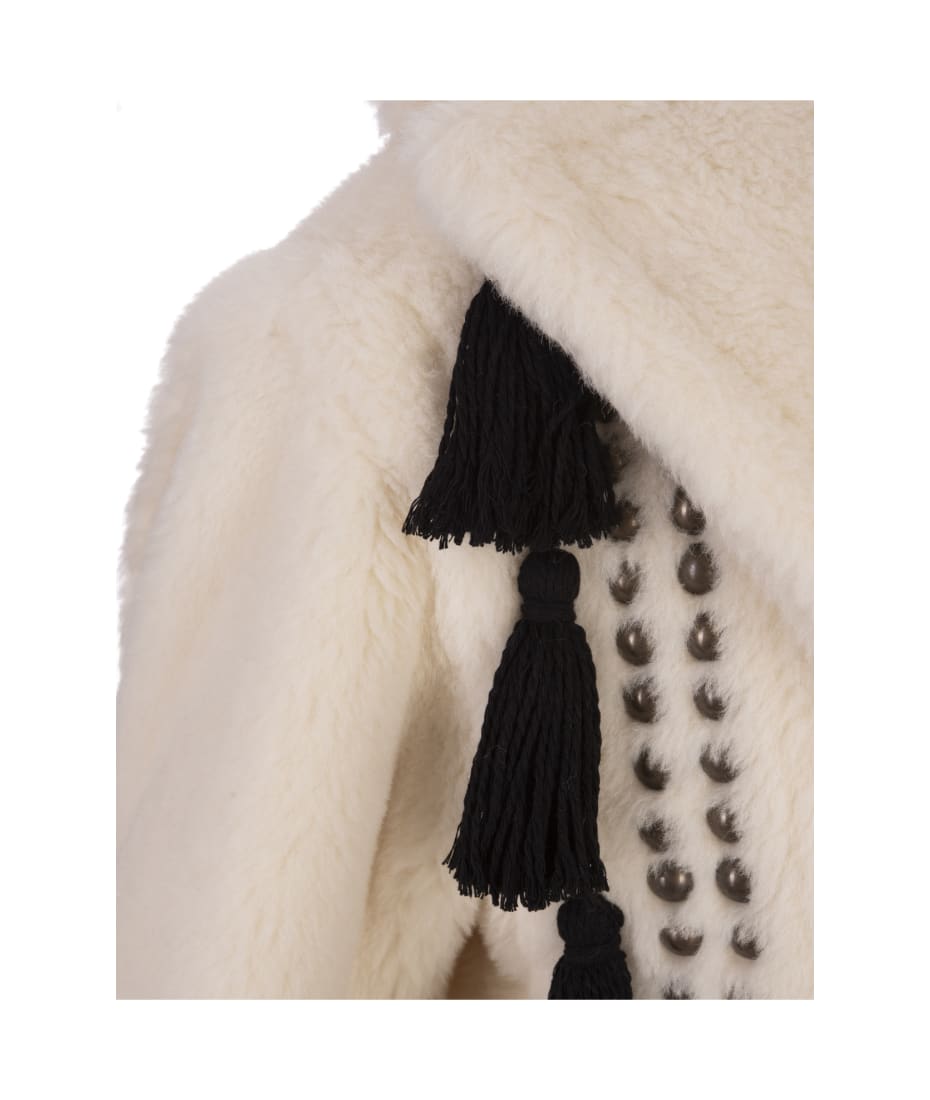 VIP【関税込み・送料無料】MaxMaran White Demetra Coat Max Mara White Demetra Coat | italist