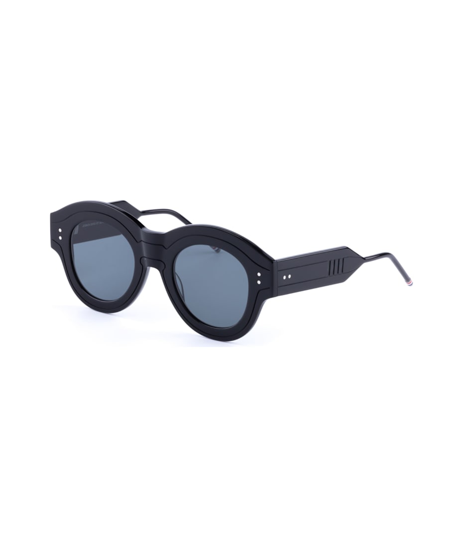 【送料&関税込】Thom Browne Round - Black Sunglasses Thom Browne Round - Black Sunglasses | italist