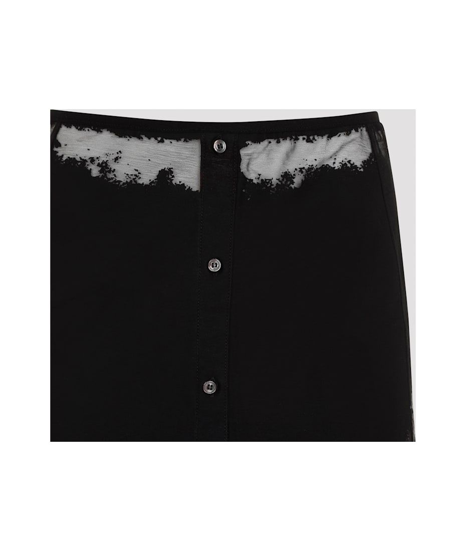 ミニスカート DIESEL FW24 Diesel O-Malvy Mini Skirt (A17071 0SHAY 004) Diesel O-malvy Mini Skirt | italist