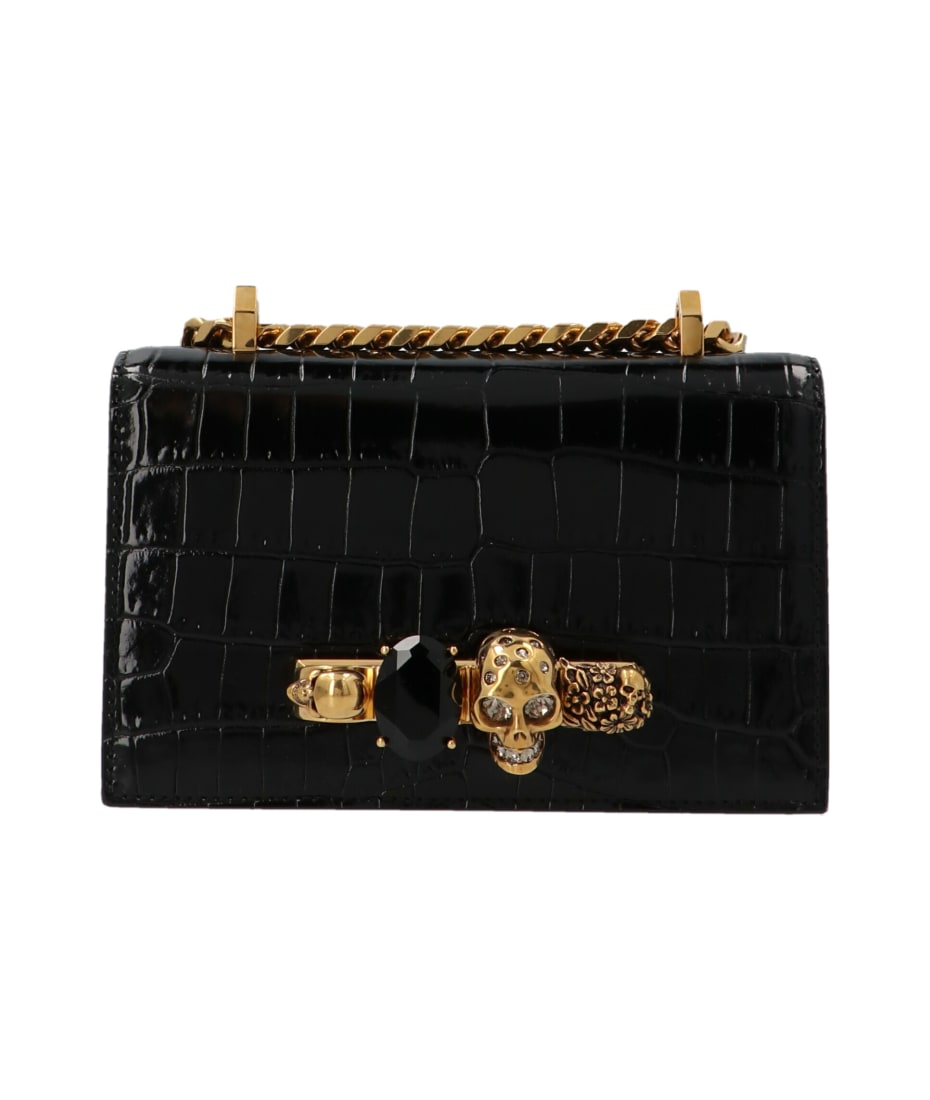Alexander McQueen Jewelled Satchel Bag | italist