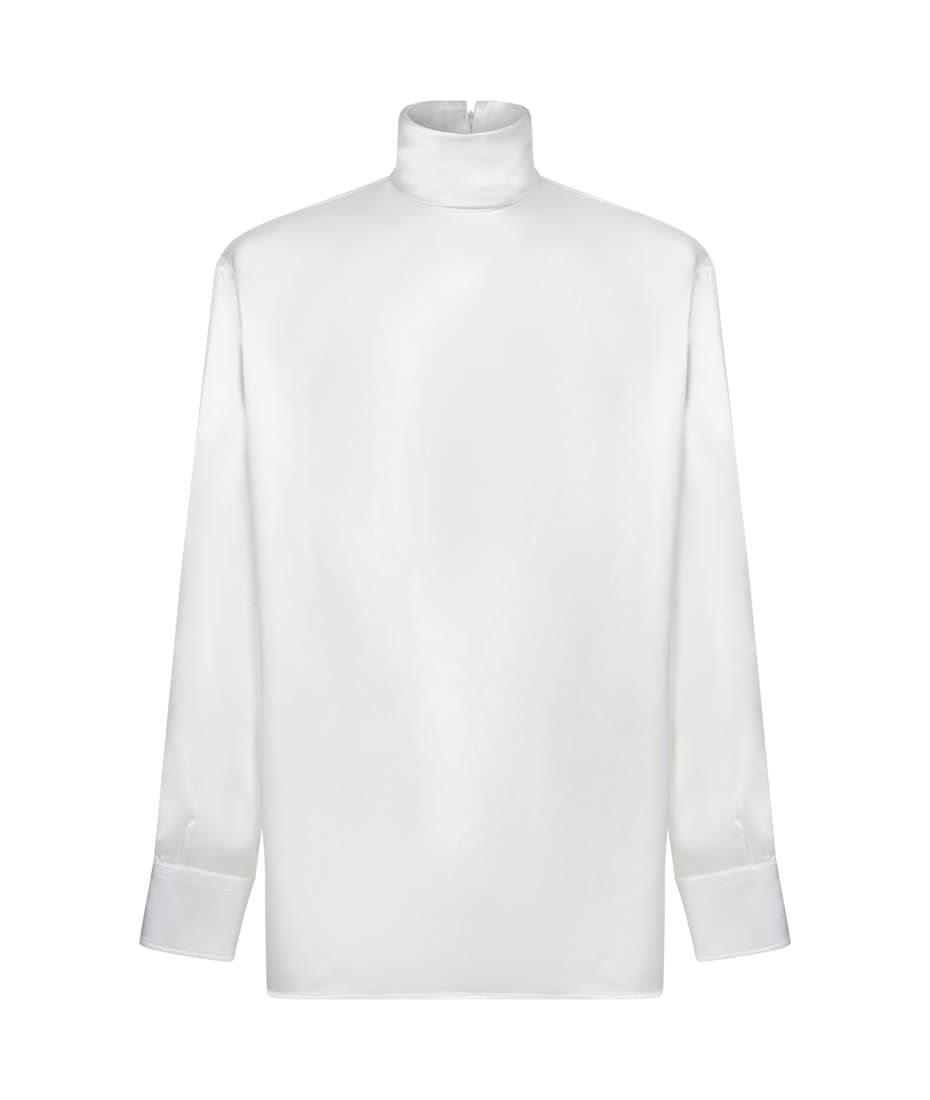 Dolce & Gabbana Satin Turtleneck Shirt | italist
