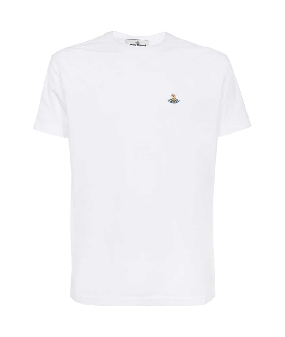 Vivienne Cotton Crew-neck T-shirt ALWAYS A SALE