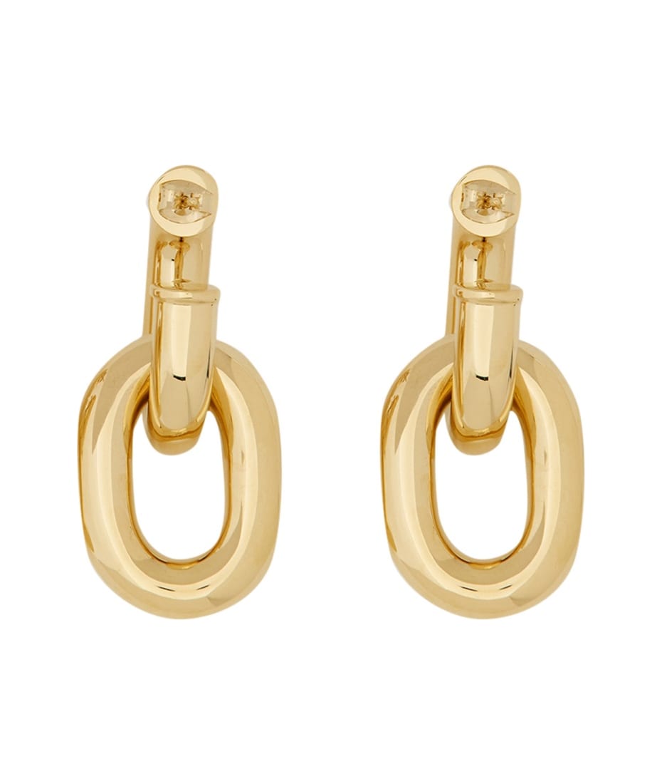 ピアス Rabanne ORECCHINI DOPPIO CERCHIO XL LINK Paco Rabanne Orecchini Doppio Cerchio