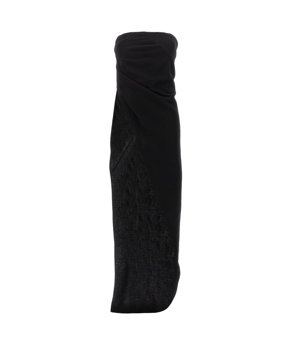 ワンピース RICK OWENS FW23 ASYMMETRICAL LONG TOP (RO02C1155_WN09) RICK OWENS FW23 ASYMMETRICAL LONG TOP (RO02C1155_WN09) (RICK