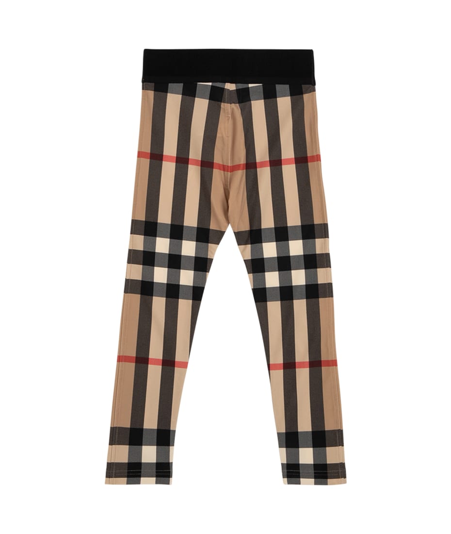 Burberry Kids Girl's Stretch Fabric Vintage Check Leggings | italist,  ALWAYS LIKE A SALE