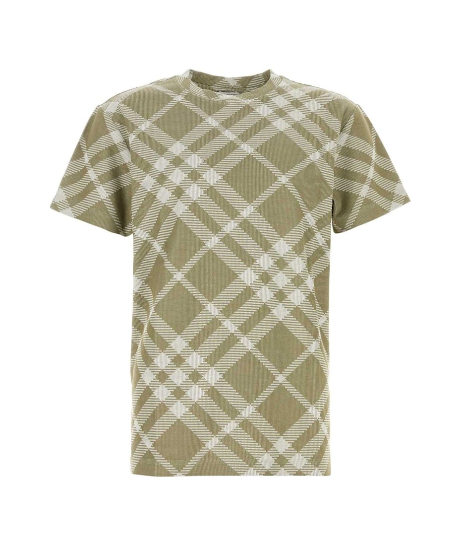 【送料&関税込】Burberry Nova Check Short-sleeved Crewneck T Burberry Nova Check Short-sleeved Crewneck T-shirt | italist