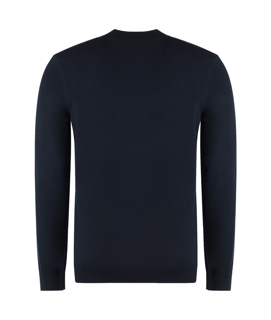 【送料関税込み】A.P.C. Amir Logo Crew Neck Jumper Gray Amir Sweater by A.P.C. on Sale