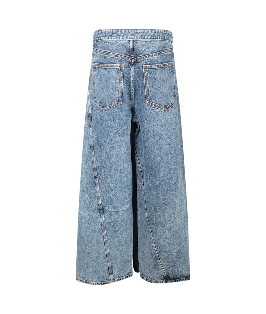 【送料&関税込】Alaia Washed Denim Skirt Alaia Washed Denim Skirt | italist