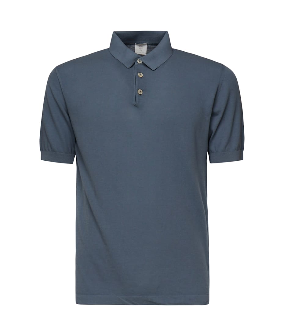 美品 eleventy イレヴンティ イタリア製 定価¥55,000程 定番ポロ Eleventy Cotton Polo With Buttons | italist