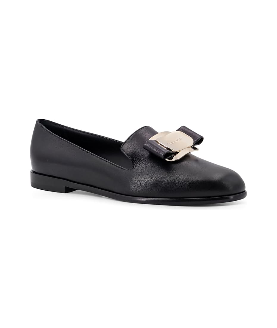 Ferragamo Zarina leather loafer ローファー Ferragamo Zarina Leather Loafer | italist