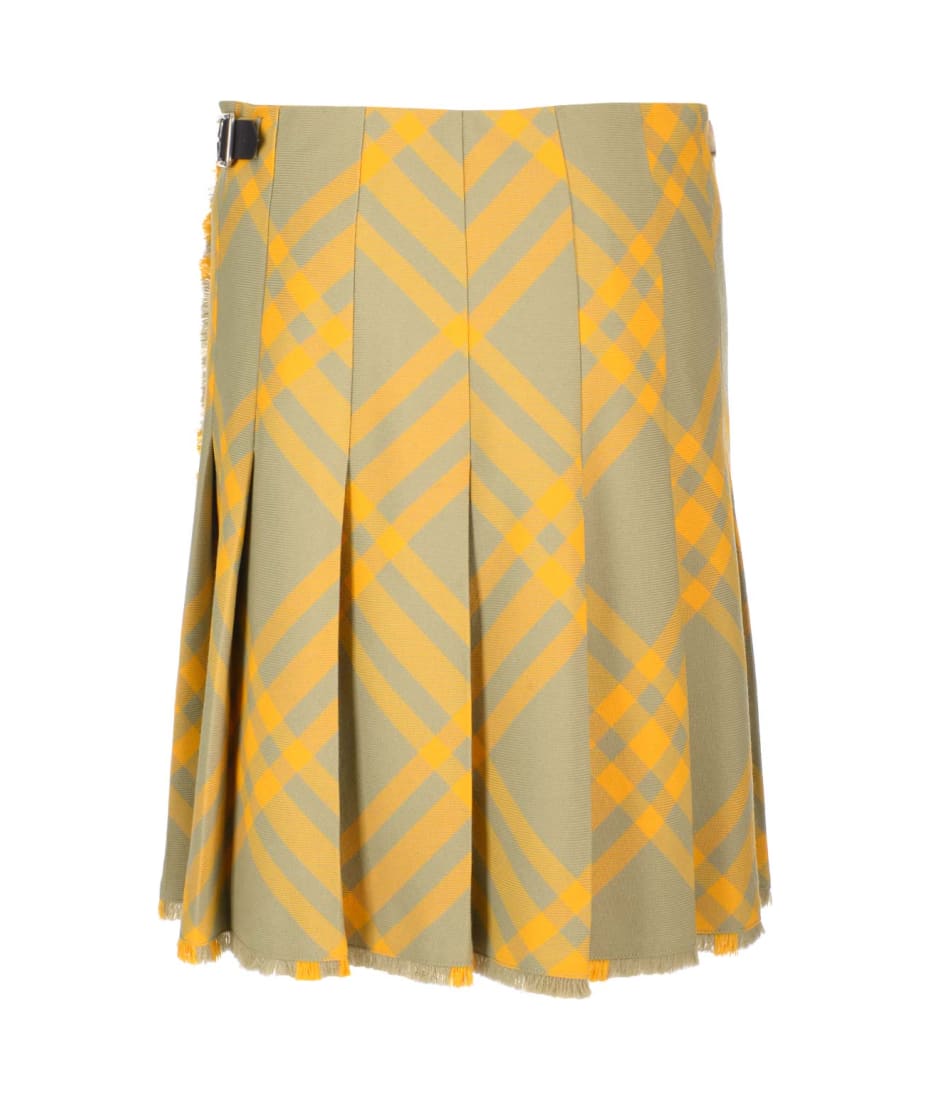 スカート BURBERRY Embroidered Silk Skirt Burberry Embroidered Silk Skirt | italist