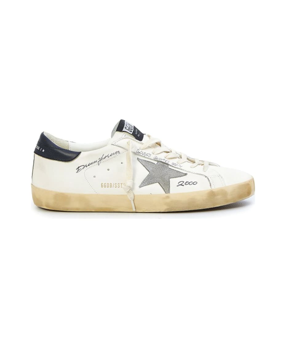 Golden Goose Super Star Nappa Upper Suede Star Leather Heel With