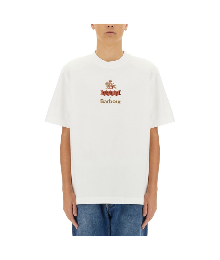 Barbour T-shirt With Logo | italist