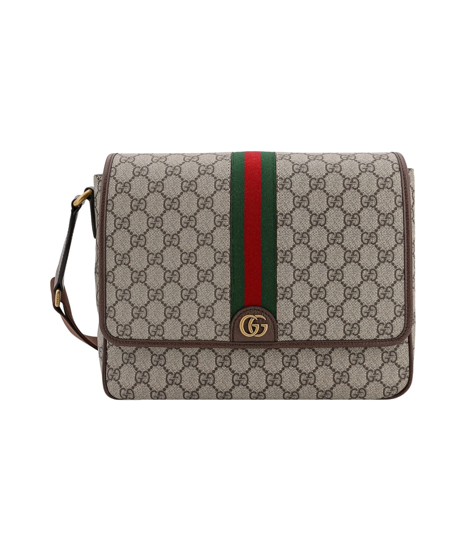 Gucci Ophidia Shoulder Bag - Beige