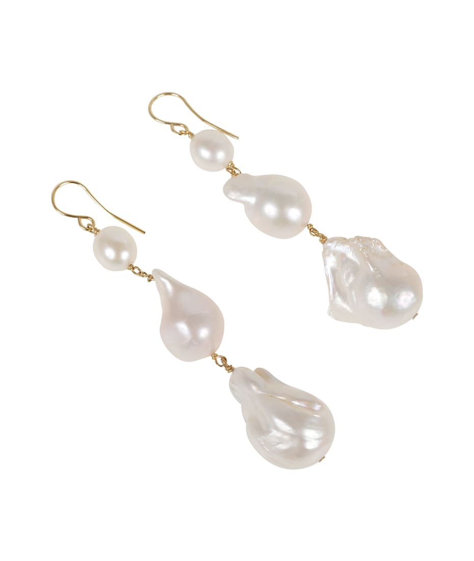 Jil Sander Grainy Earrings 2 | italist