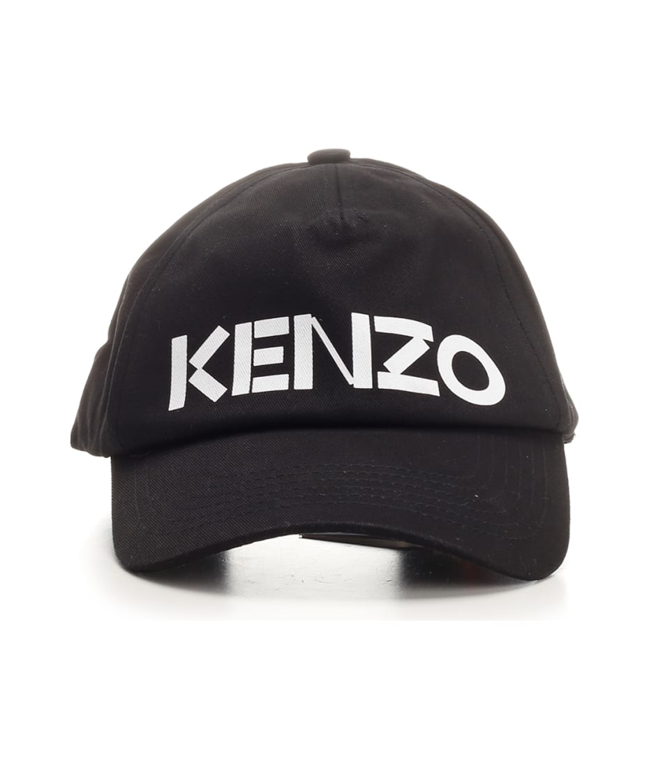 Kenzo Black Cap With Logo | italist
