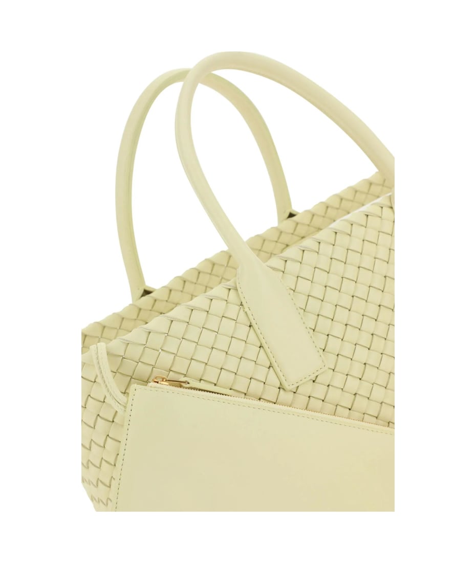 ハンドバッグ BOTTEGA VENETA PASTEL YELLOW LEATHER CABAT HANDBAG Bottega Veneta Pastel Yellow Leather Cabat Handbag | italist