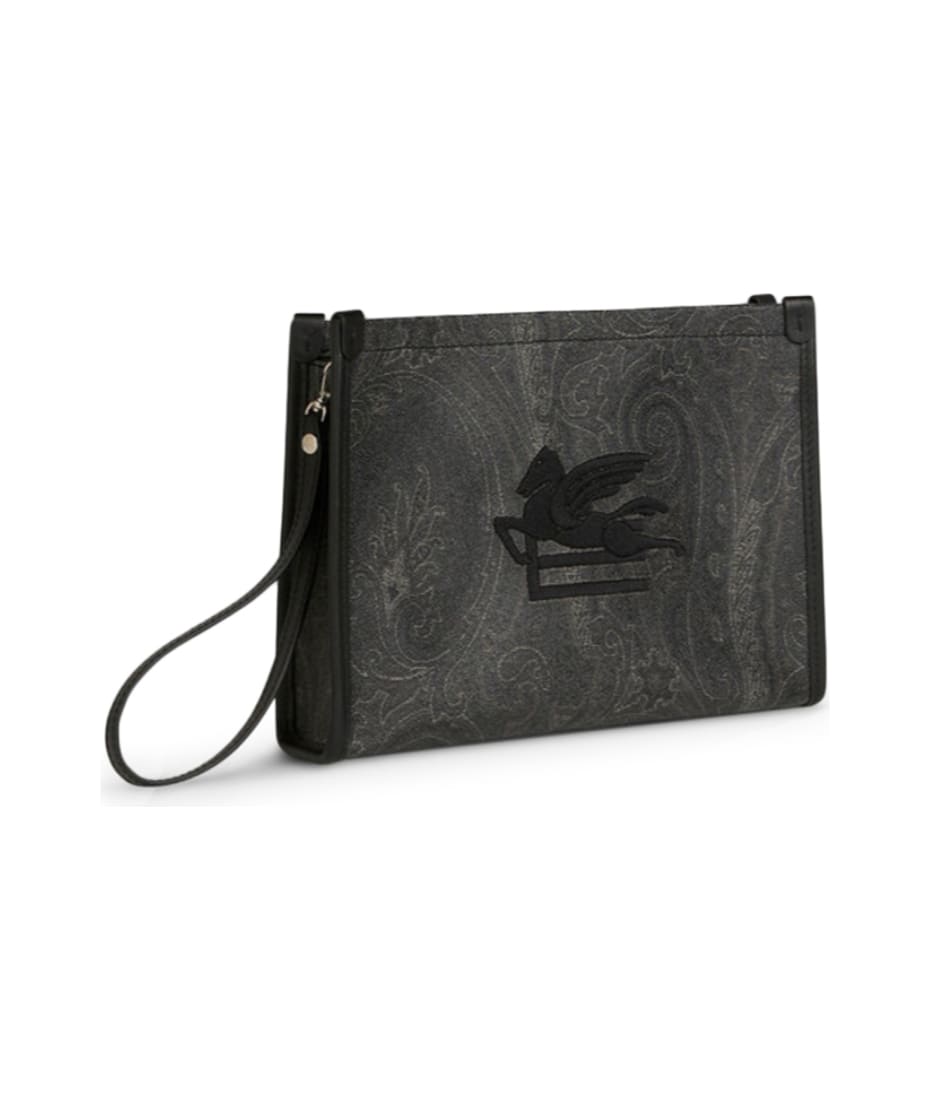 【関税&送料込】Etro Pouch Paisley Jacquard Medium ETRO - POUCH PAISLEY JACQUARD MEDIUM - Eleonora Bonucci