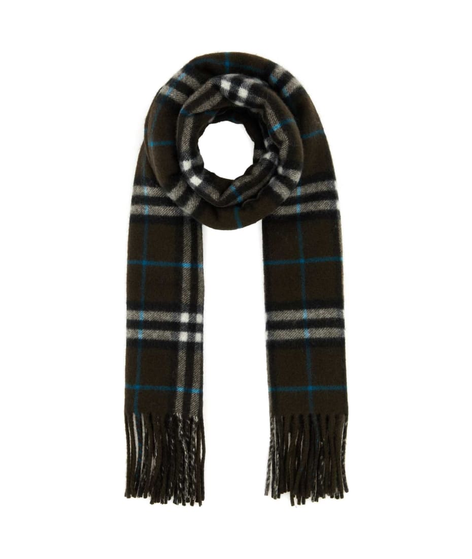 マフラー・ストール Burberry FW25 Embroidered cashmere scarf (8079990 A3743) Burberry Embroidered Cashmere Scarf | italist