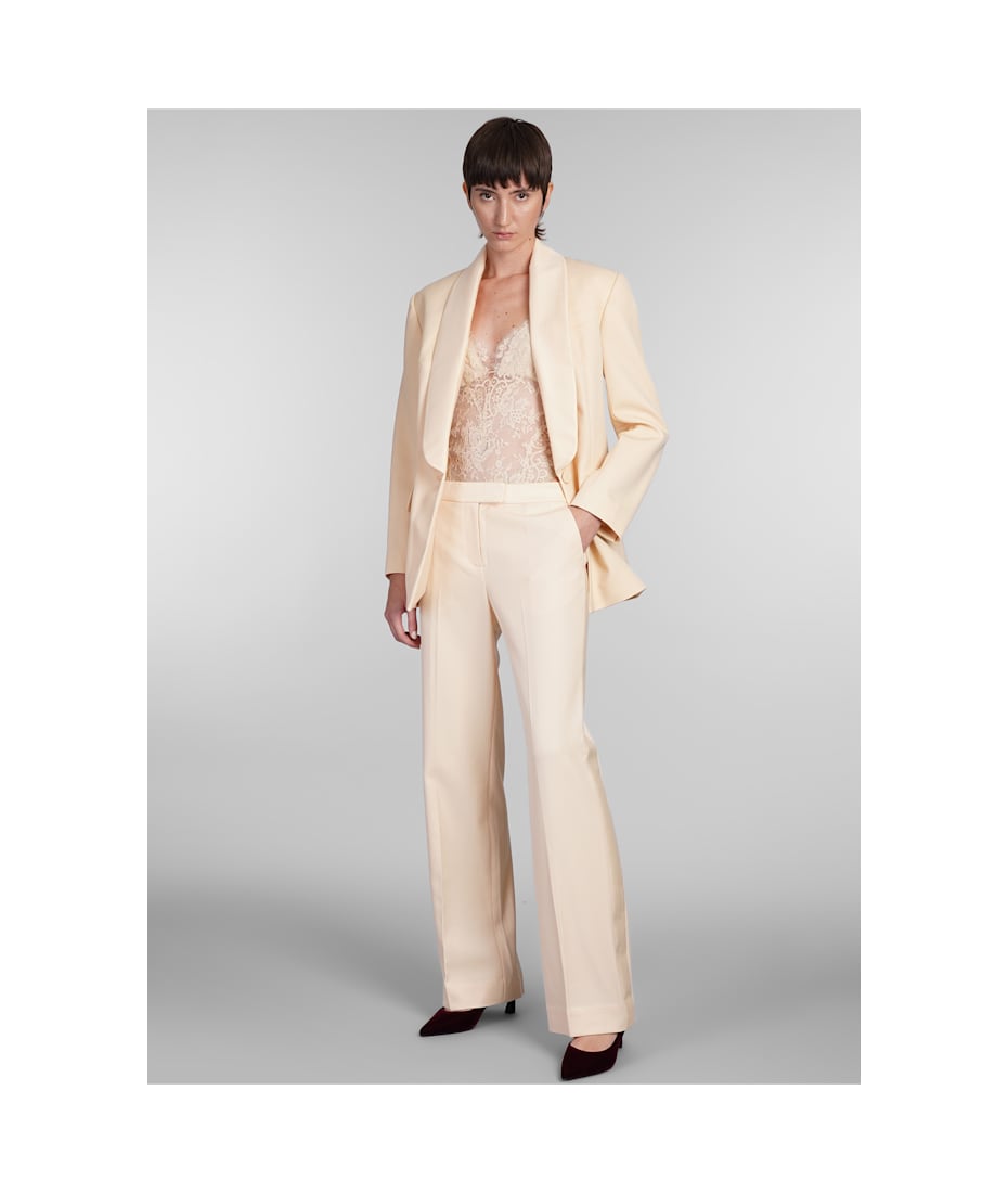 パンツ ZIMMERMANN Women Clothing 0366PF241TEA Beige Zimmermann Pants In Beige Wool | italist