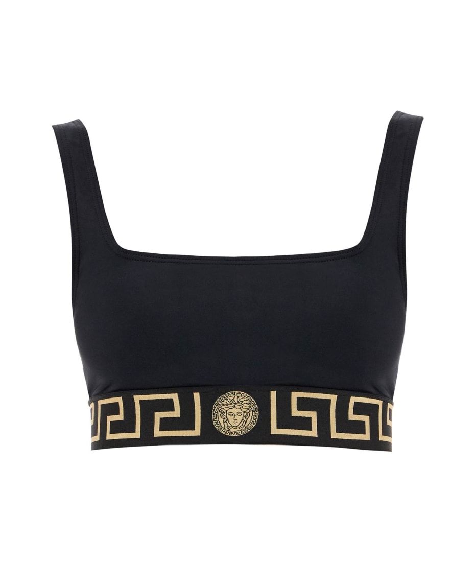 【関税&送料込】Versace Top With Greek Versace 'top Bikini With Greek Border Trim | italist, ALWAYS