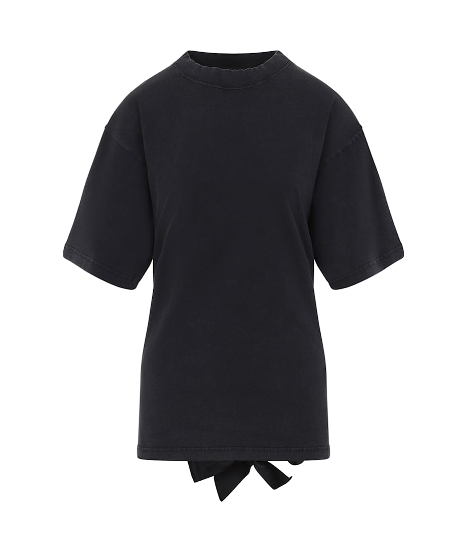 Tシャツ・カットソー BALENCIAGA SS25 LACE-UP TSHIRT (831584TSVC1 1041) Balenciaga Lace Up T-shirt | italist